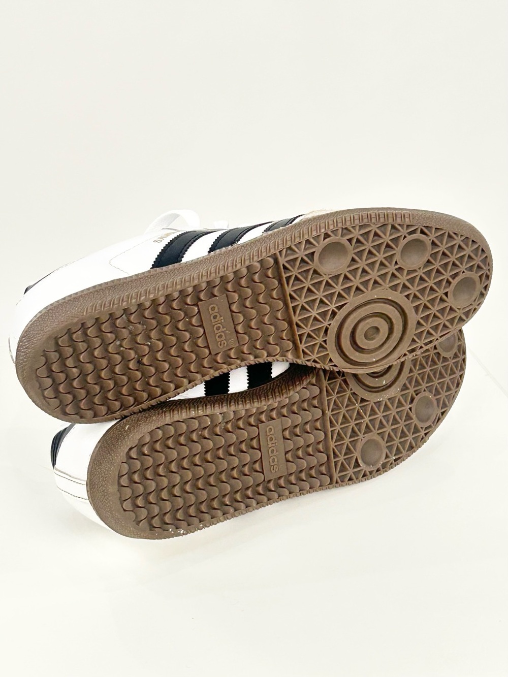 Adidas Samba OG Retro Sneakers Women’s 8 White Black Gum IG9030 - Picture 11 of 12